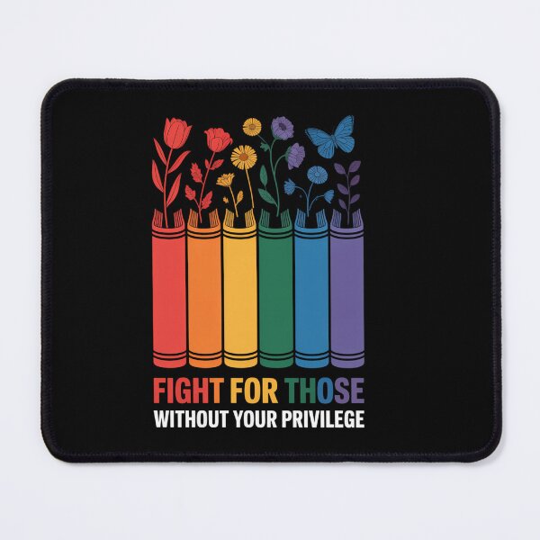 Item preview, Book Flower Fight For Those Without Your Privilege designed and sold by HellD3vil-Art.