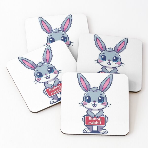 Item preview, Cute Pixel Bunny designed and sold by RDproject.