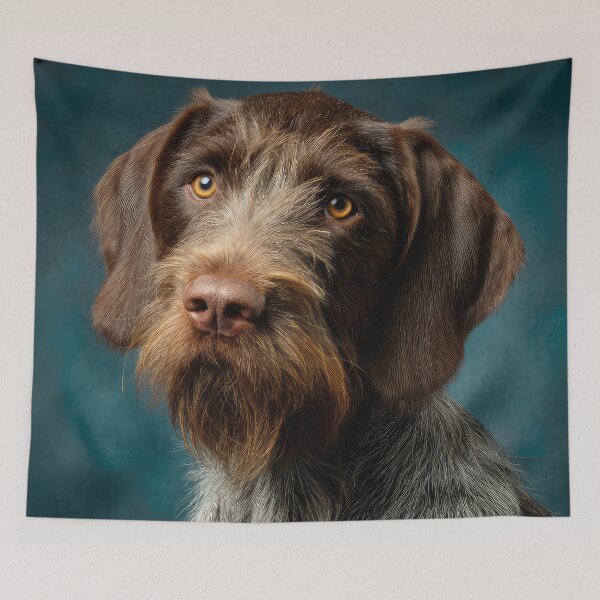 Item preview, Korthals Griffon Portrait  designed and sold by Elisabeth Lucas.