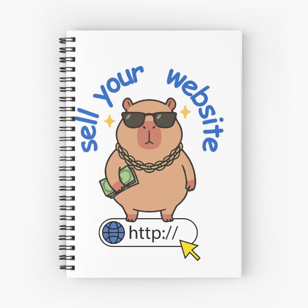 Item preview, sell your website-cabybora designed and sold by aishtistic-art.