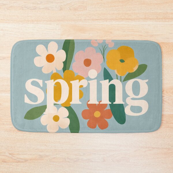 Item preview,  Copy of Inspirational “Spring” Quote with Floral Design designed and sold by BobaBunny76.
