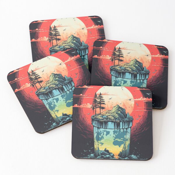 Item preview, Earth in a Glass – A Surreal Take on Climate Change designed and sold by inkvera9.