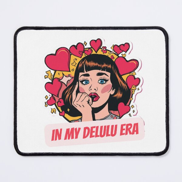 Item preview, Delulu meme stickers| Delulu Is The Solulu Sticker | Funny Meme Aesthetic | In My Delulu Era 2026 | Kpop Delusional girl Vibes v7 designed and sold by CosmicNook1.