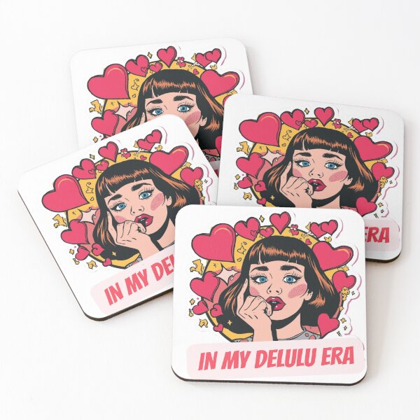 Item preview,  Delulu  meme stickers| Delulu Is The Solulu Sticker | Funny Meme Aesthetic | In My Delulu Era 2026 | Kpop Delusional girl Vibes v7 designed and sold by CosmicNook1.