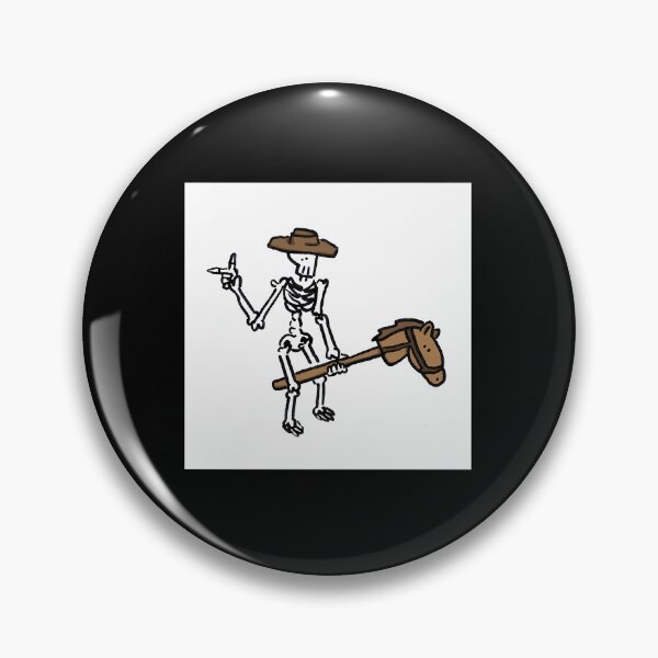 Item preview, Deadeye Skeleton Cowboy Portrait Art designed and sold by zhoxhdaf95.