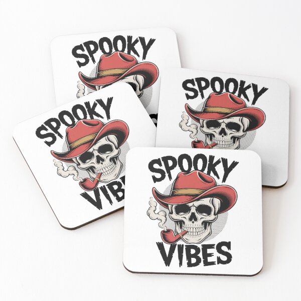 Item preview, Halloween Coquette Spooky Season Fall Trendy Halloween A Skeleton Cowboy Hat Spooky Vibes designed and sold by PunkNation-Arts.