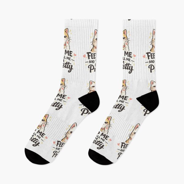 Item preview, Feed Me And Tell Me I’m Pretty Funny Diva Cat Design designed and sold by StyleLap.