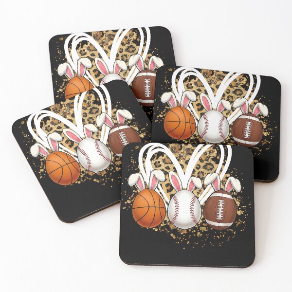 Item preview, Easter Sports Bunny Leopard Heart designed and sold by KIROSALS.