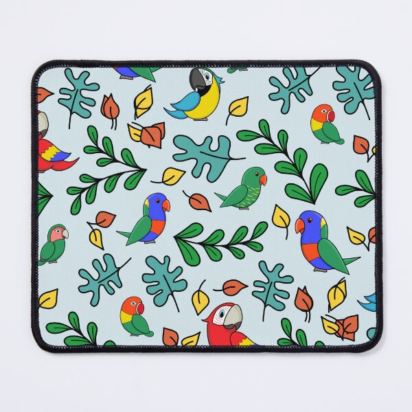 Item preview, Cute Chubby Parrot Pattern designed and sold by Fern and Quill.
