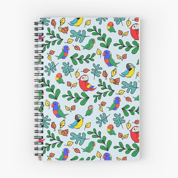 Item preview, Cute Chubby Parrot Pattern designed and sold by Fern and Quill.