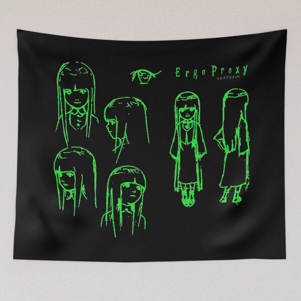 Item preview, Pino - Ergo proxy (neon green) designed and sold by R-A Designs.