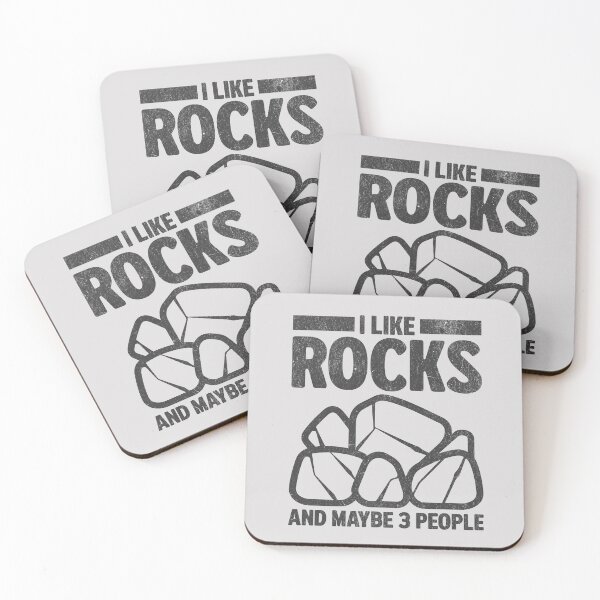 Item preview, I Like Rocks And Maybe 3 People Funny Rock Collector designed and sold by KLArtzStore.