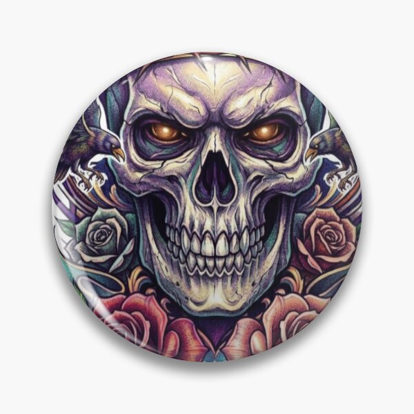 Item preview, Beautiful skull designed and sold by PP&RAINBOW SHOP.