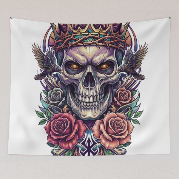 Item preview, Beautiful skull designed and sold by PP&RAINBOW SHOP.