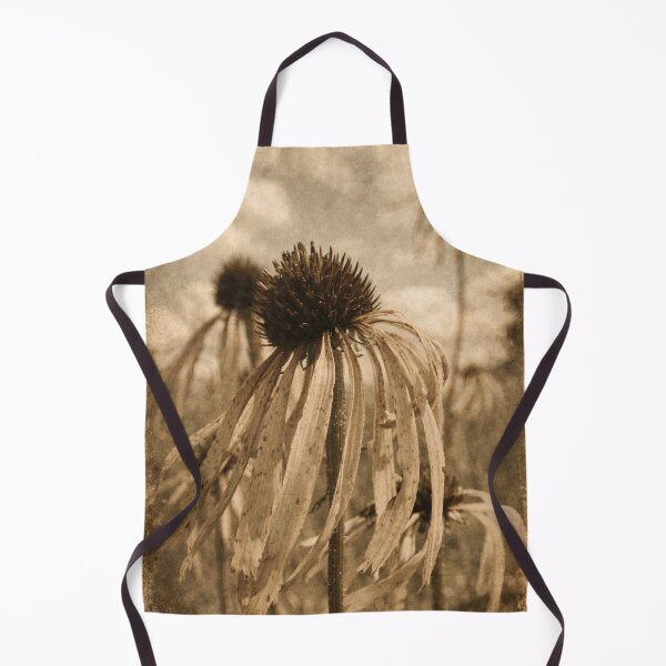 Item preview, Vintage Sepia Echinacea Flower – Rustic Botanical Wall Art designed and sold by Darlin8888.
