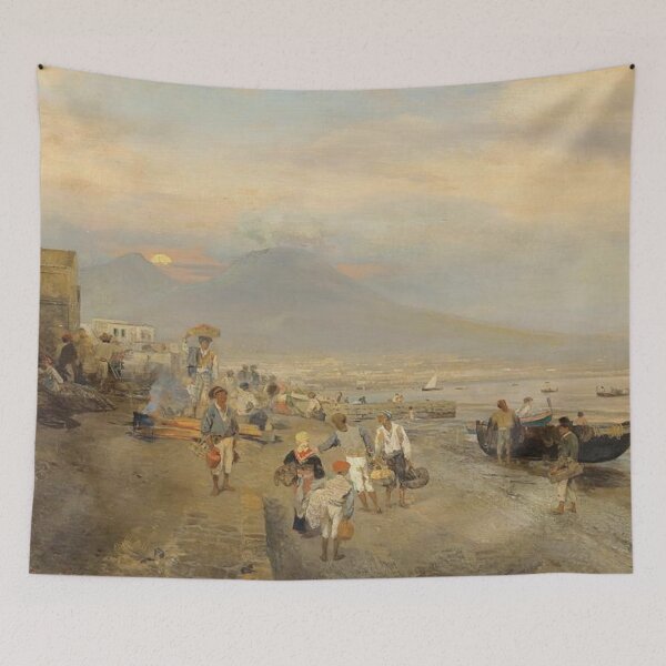 Item preview, View of Naples by Sunset designed and sold by SharonTheFirst.