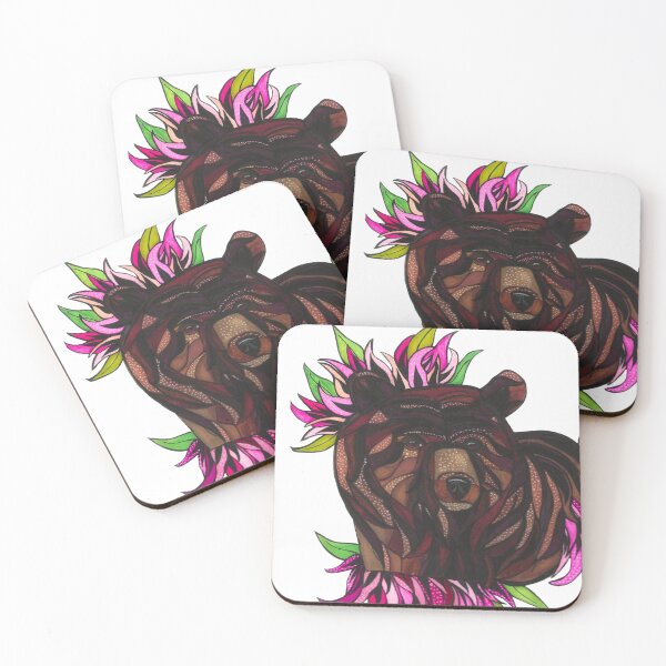 Item preview, Brown Bear (no background for stickers) designed and sold by Ruby Tiger Creations.