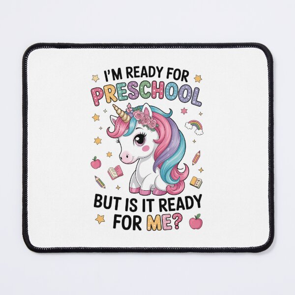 Item preview, Im Ready For Preschool Unicorn First Day Of School Girls designed and sold by PunkNation-Arts.