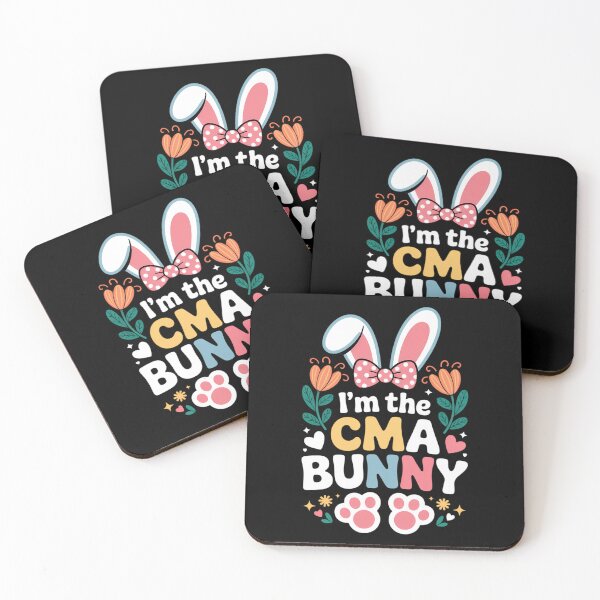 Item preview, I'm The CMA Certified Medical Assistant Bunny Easter Day designed and sold by PunkNation-Arts.