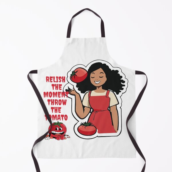 Item preview, La Tomatina Festival - Relish The Moment Throw The Tomato Art designed and sold by Mini Pixel Perfect Co..
