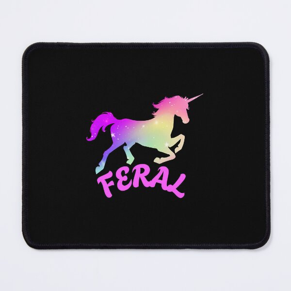 Item preview, Feral Rainbow Unicorn Funny Chaos Meme designed and sold by dnhysanpz88.