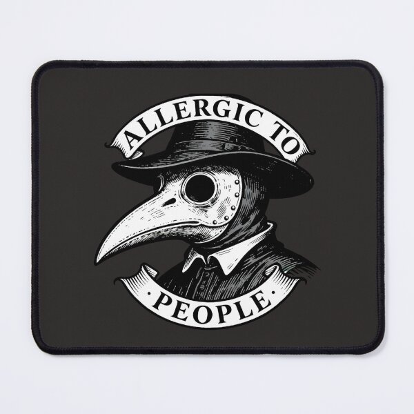 Item preview, Allergic to people designed and sold by witchlingart.