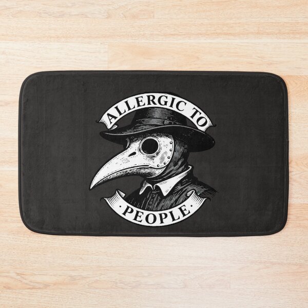 Item preview, Allergic to people designed and sold by witchlingart.