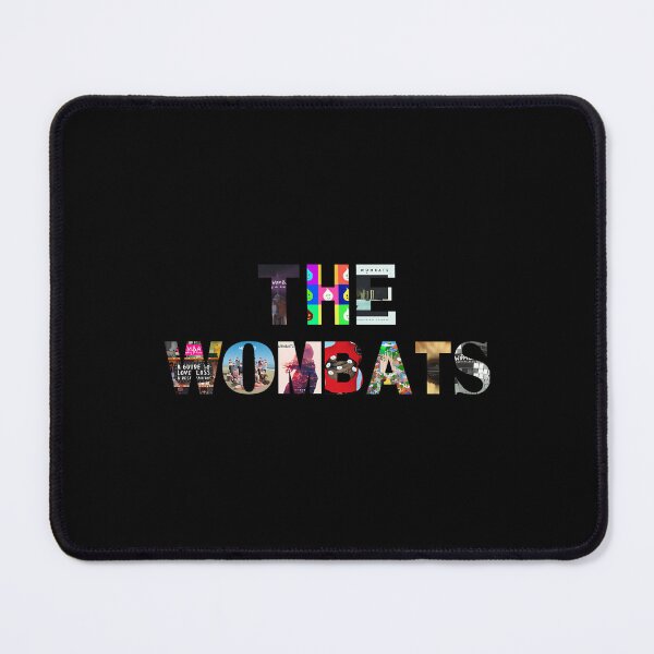 Item preview, The Wombatss Album Collage Indie Band Fan designed and sold by HacciStudio.