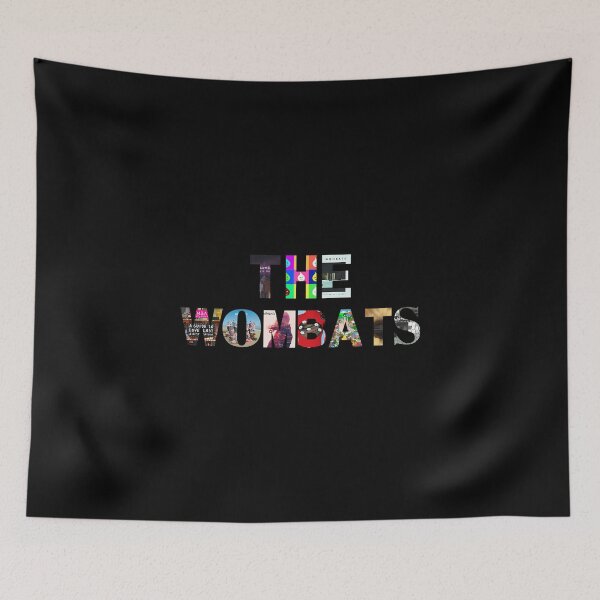 Item preview, The Wombatss Album Collage  Indie Band Fan  designed and sold by HacciStudio.