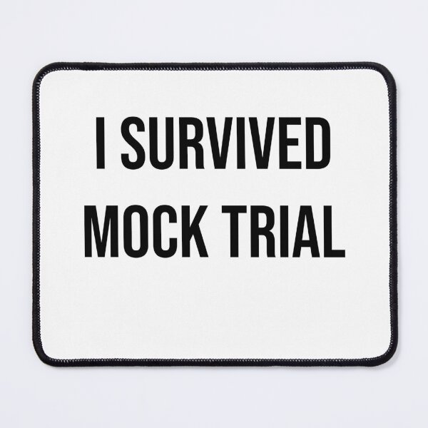 Item preview, I survived Mock trial designed and sold by Creations by lyne.