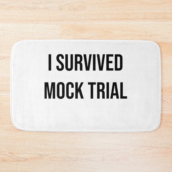 Item preview, I survived Mock trial  designed and sold by Creations by lyne.