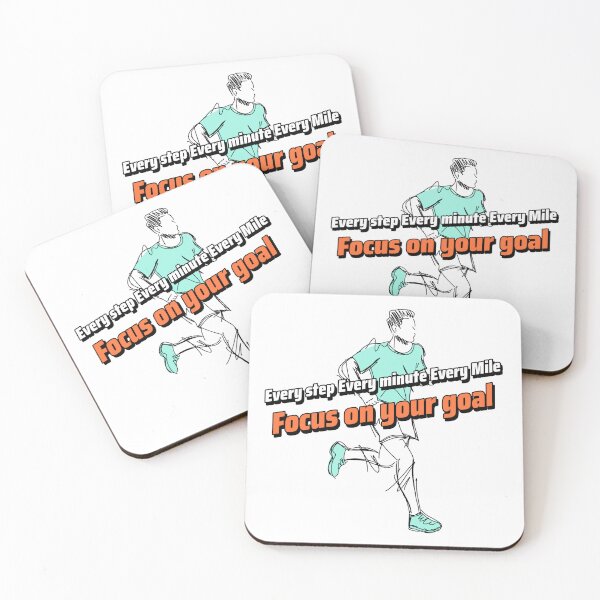 Item preview, Jogging Shirt – Every Step Every Mile Runner Motivation Design designed and sold by Atlantic Flyer Designs.