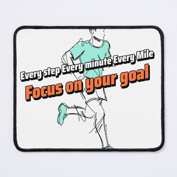 Item preview, Jogging Shirt – Every Step Every Mile Runner Motivation Design designed and sold by Atlantic Flyer Designs.