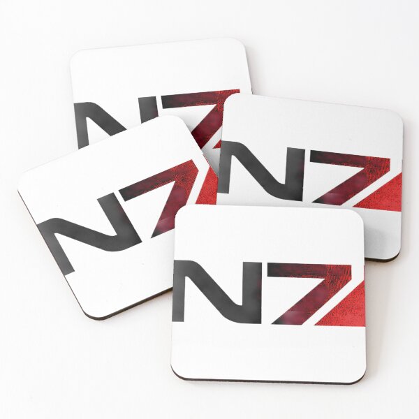 Item preview, Mass Effect N7 Distressed Logo designed and sold by bocosshlushq.