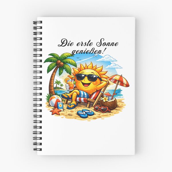 Item preview, Enjoy the sun – Sweet summer feeling design | Fun sun illustration for beach & vacation designed and sold by CoolContent Factory.