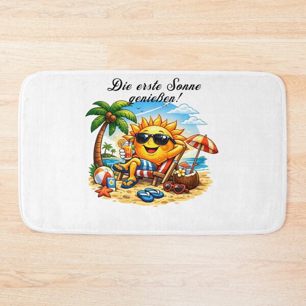 Item preview, Enjoy the sun – Sweet summer feeling design | Fun sun illustration for beach & vacation designed and sold by CoolContent Factory.