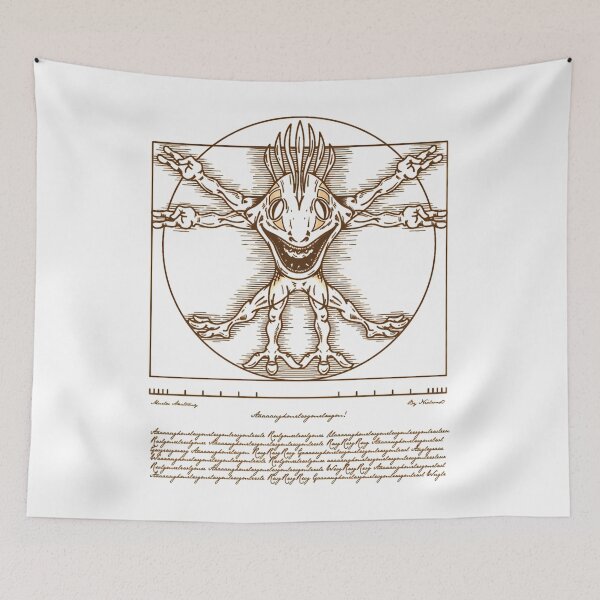 Item preview, Vitruvian Murloc designed and sold by bocosshlushq.