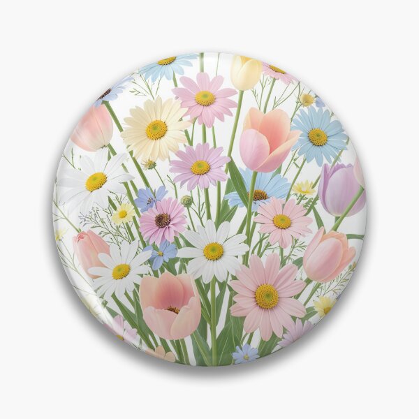 Item preview, Spring Floral Aesthetic Design with Pastel Colors designed and sold by DesignNovaCo.
