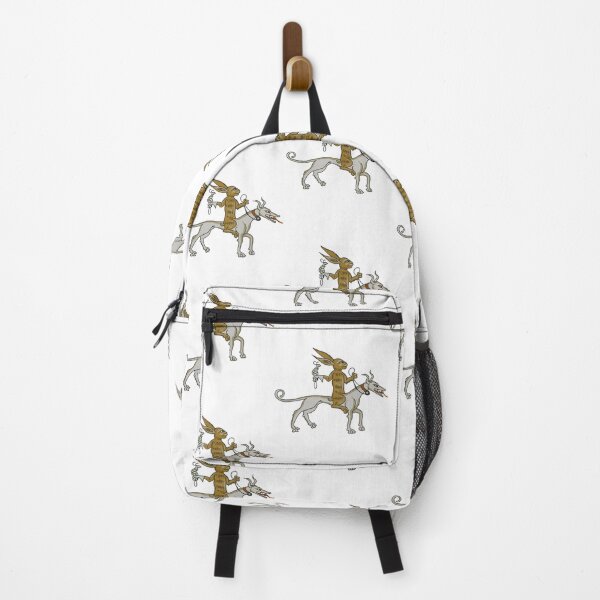 Item preview, Medieval Marginalia Hare Riding Greyhound designed and sold by dnhysanpz88.