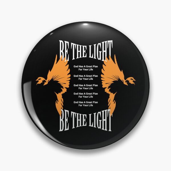 Item preview, Be The Light designed and sold by CartoonGang.