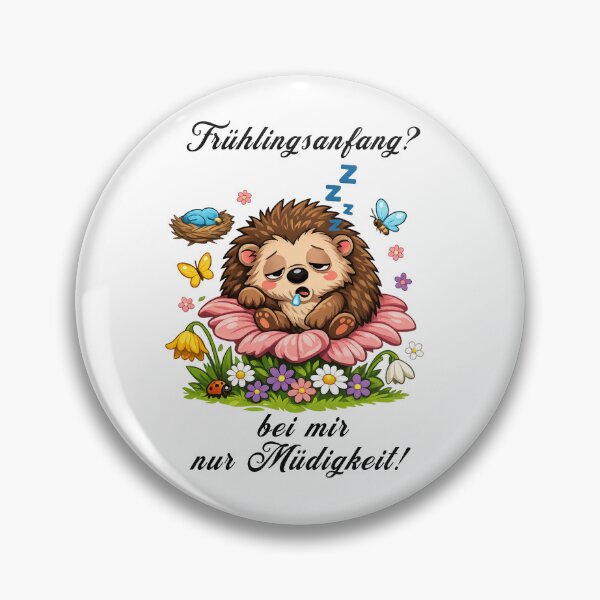 Item preview, Springtime fatigue – Cute spring design for all sleepyheads designed and sold by CoolContent Factory.