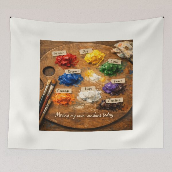 Item preview, Bob Ross Mixing My Own Sunshine Joy of Painting designed and sold by SplashTastic.
