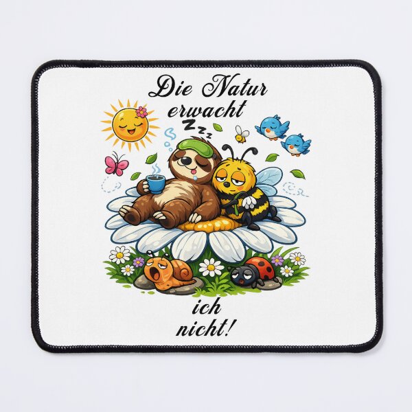 Item preview, Spring fatigue – Sweet spring lounger design with relaxed nature vibes designed and sold by CoolContent Factory.