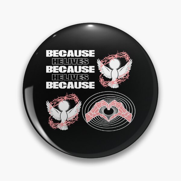 Item preview, Because He Lives designed and sold by Rivolli.