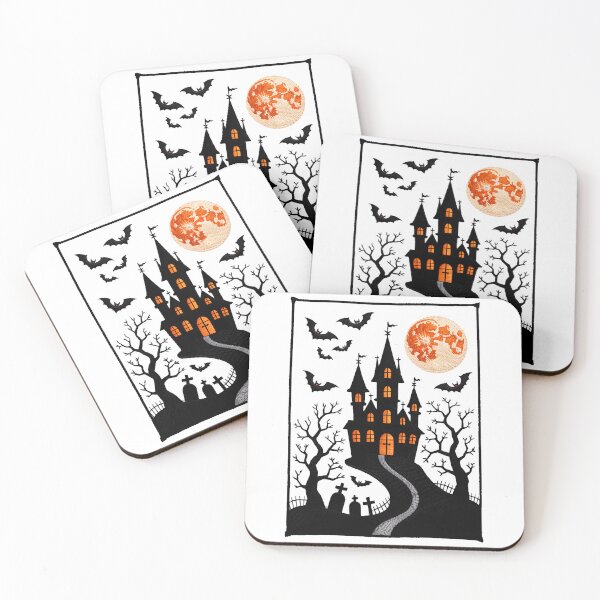 Item preview, Halloween Haunted House Spooky Season Halloween designed and sold by Moon-Ape.