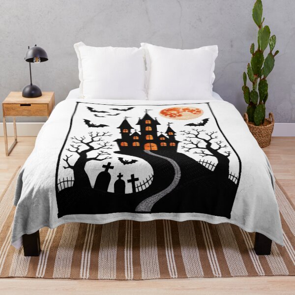 Item preview, Halloween Haunted House Spooky Season Halloween designed and sold by Moon-Ape.