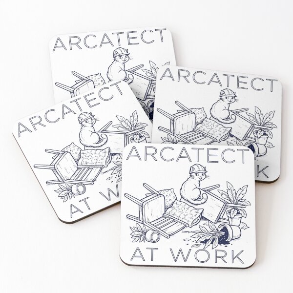 Item preview, ARCATECT: The Cat Interior Designer designed and sold by AlyxoGer✅.