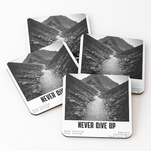 Item preview, Never give up designed and sold by Zenvy1.