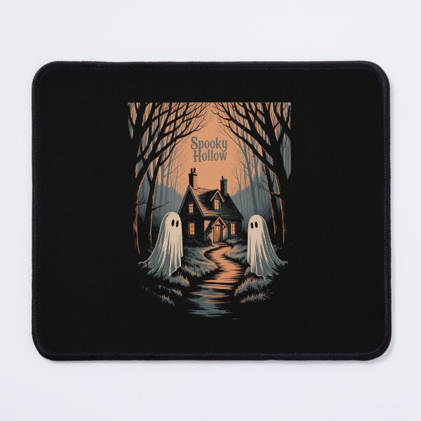 Item preview, Haunted House Halloween Spooky Ghost Gothic Forest designed and sold by Moon-Ape.