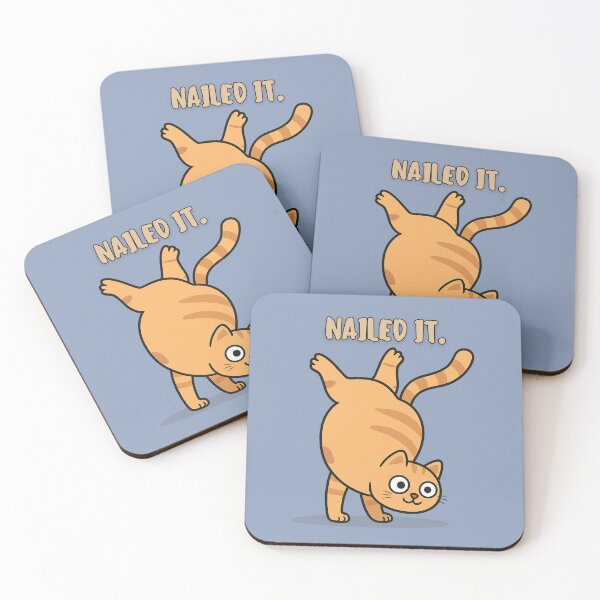 Item preview, Nailed It (Cat Edition) designed and sold by Wobble Studio.